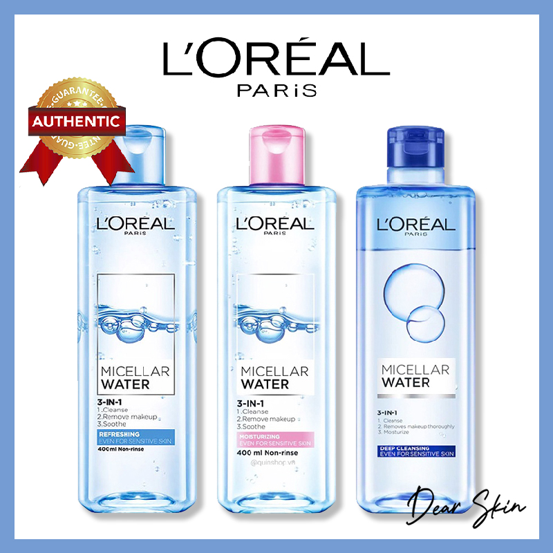 Nước tẩy trang loreal 400ml
