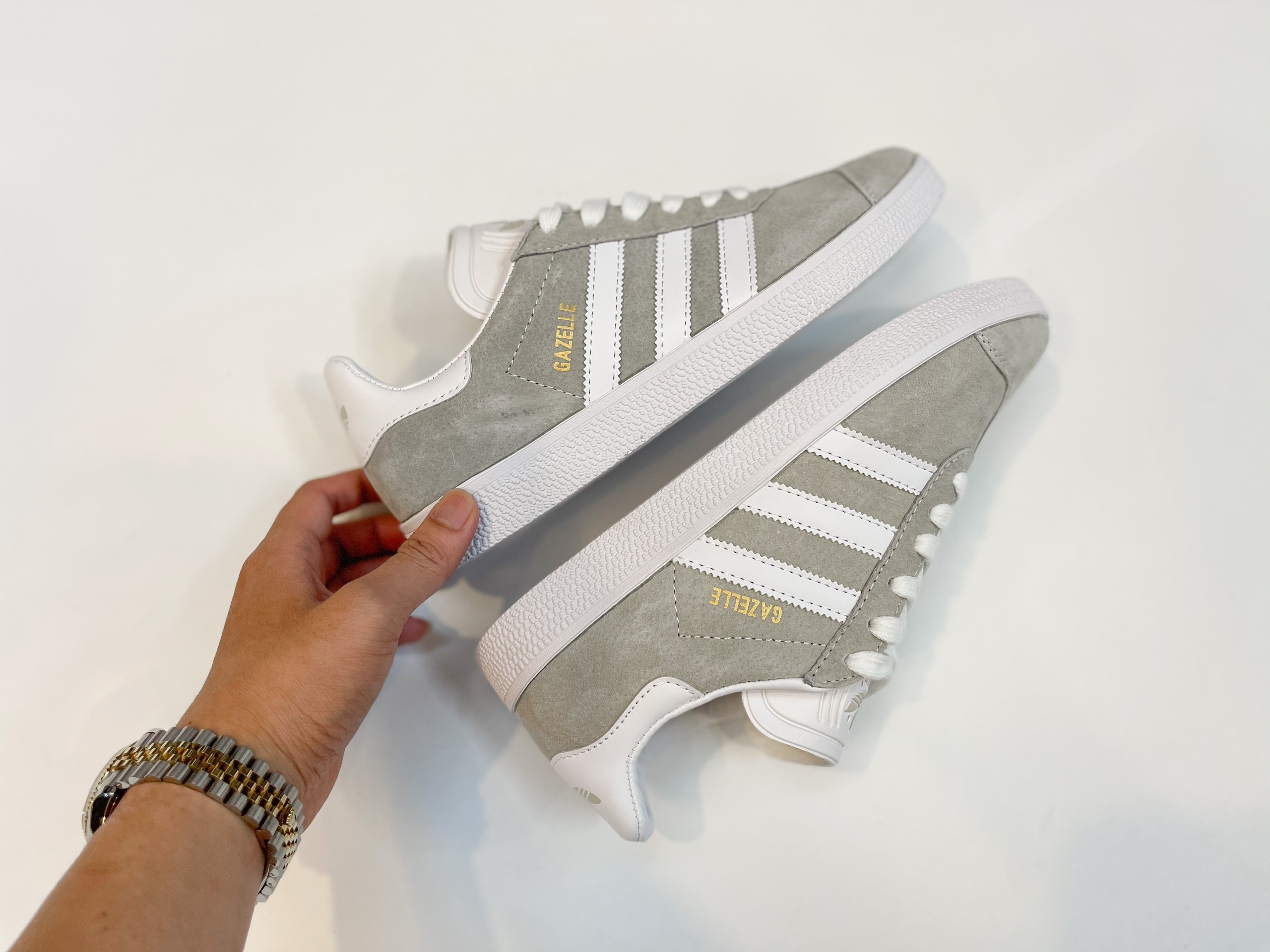 Giày Gazelle nam mới êm bền nhẹ thời trang da lộn