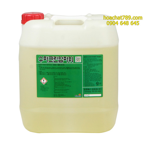 Super Clean Up Power Dung dịch tẩy dầu mỡ công nghiệp đậm đặc