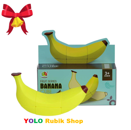 Rubik Chuối Magic Speed 2X3 Stickerless Biến Thể - Đồ chơi Rubik Độ Bền Cao, Siêu Trơn Mượt