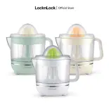 EJJ231 - Máy vắt cam tự động cầm tay mini Lock&Lock 700ml, 40W - Thiết kế gọn nhẹ, trong suốt, Đầu xoay xoắn 2 chiều - Hàng chính hãng