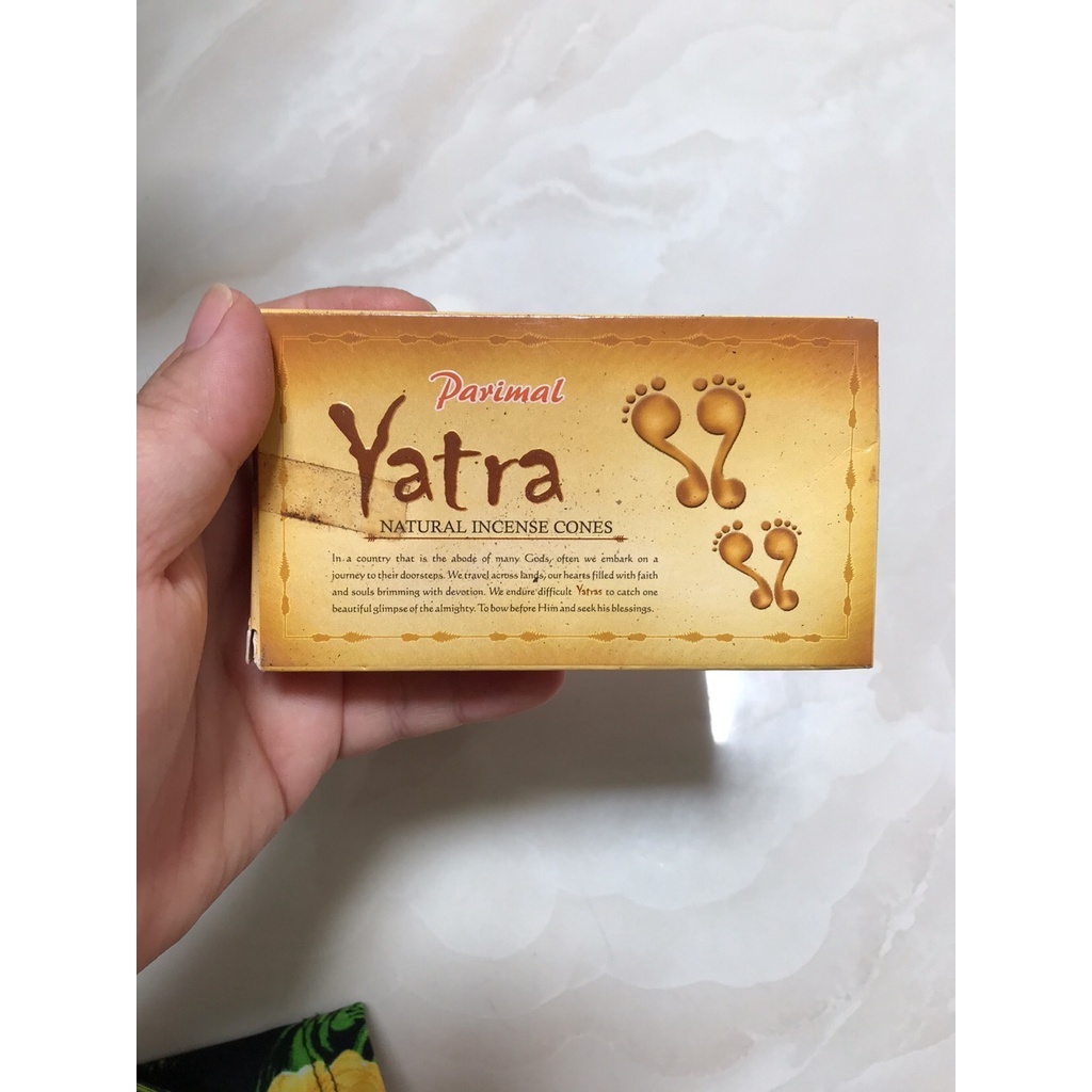Nhang nụ yatra ấn độ mùi hương trầm tự nhiên - hộp nụ nhỏ