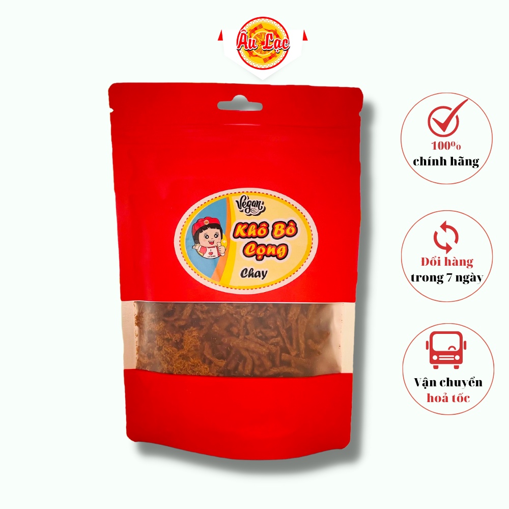 Khô bò chay âu lạc 120g - thực phẩm chay âu lạc