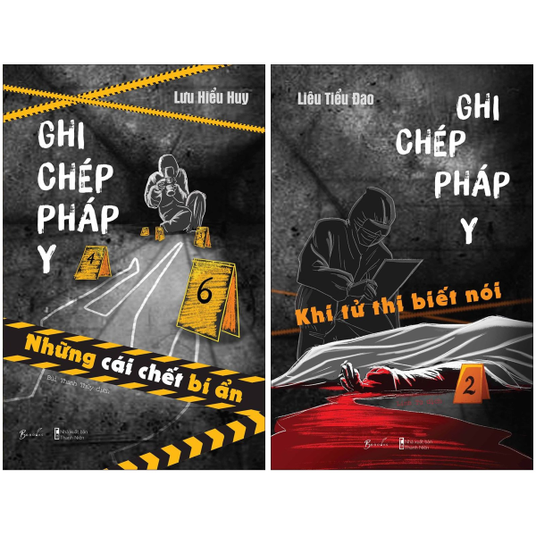Combo sách hay sách ghi chép pháp y ()