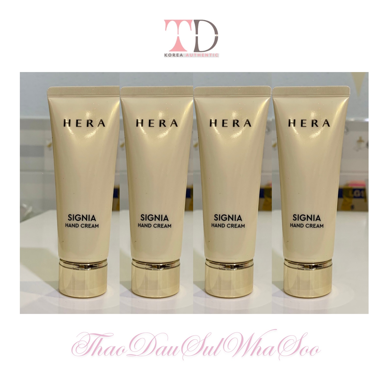 [Hera] Kem Dưỡng Da Tay Hera Signia 75Ml - Dưỡng Ẩm - Làm Mềm Mịn - Tái Sinh Cải Thiện Da Tay Sần Sùi tloskorea cũ