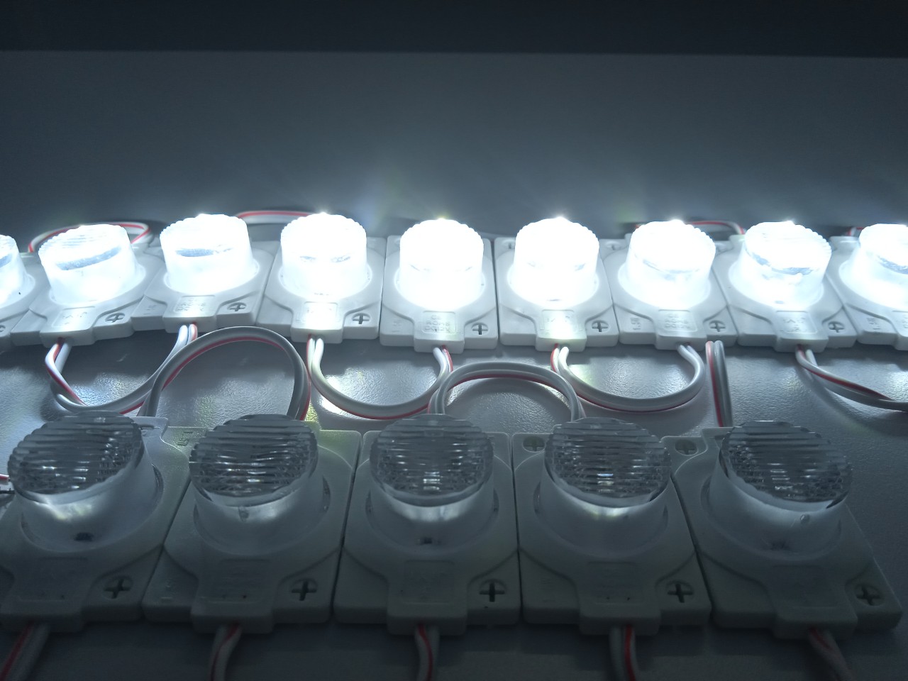 Led rọi mắt trâu 1,5w siêu sáng - dây 20 bóng