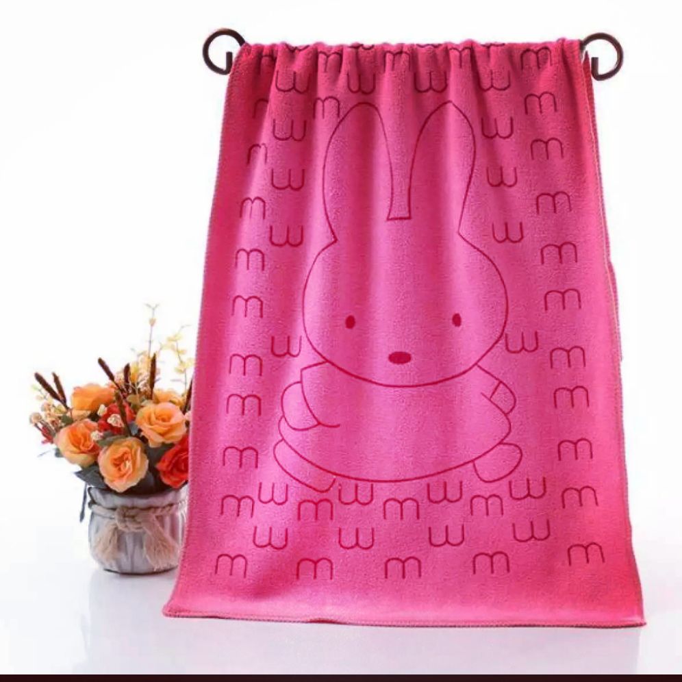 Khăn tắm siêu thấm mềm mịn dài 100cm x 50cm