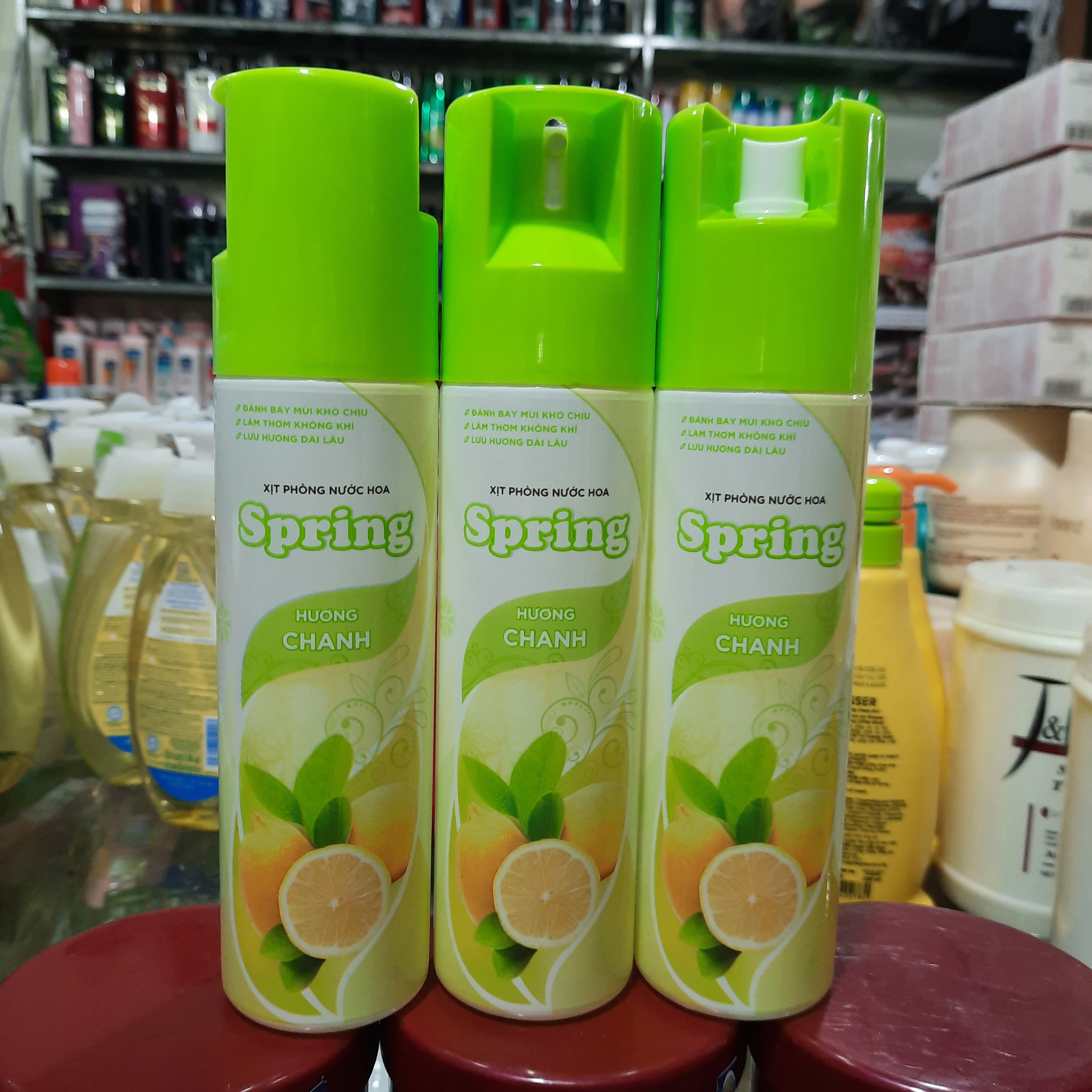 Xịt phòng Spring hương chanh 225ml