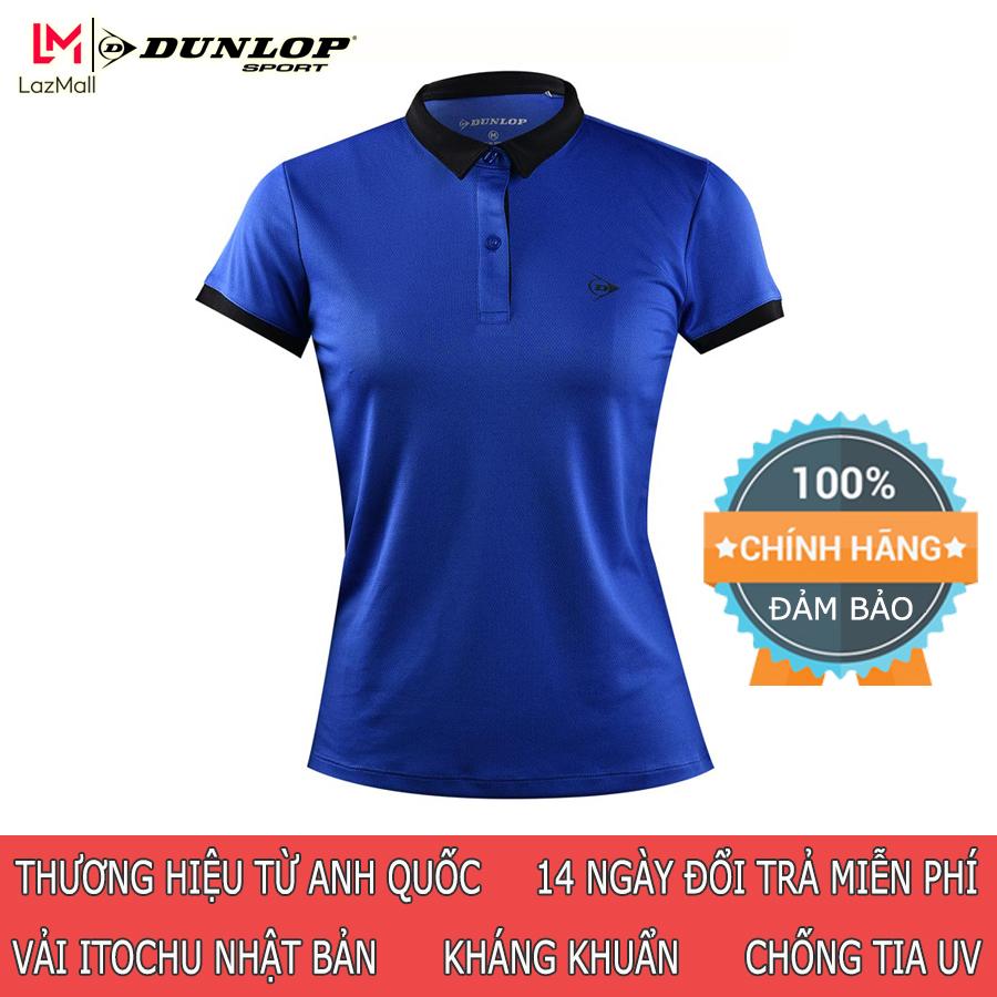 DUNLOP - Áo Tennis Nữ Dunlop DATES9092-2C Hàng chính hãng Thương hiệu từ Anh Quốc Đổi trả miễn phí