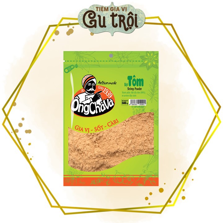 Bột tôm ông chà và 500gram