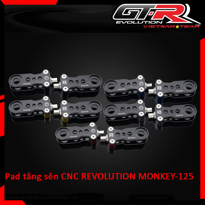 Pad tăng sên cnc revolution monkey125