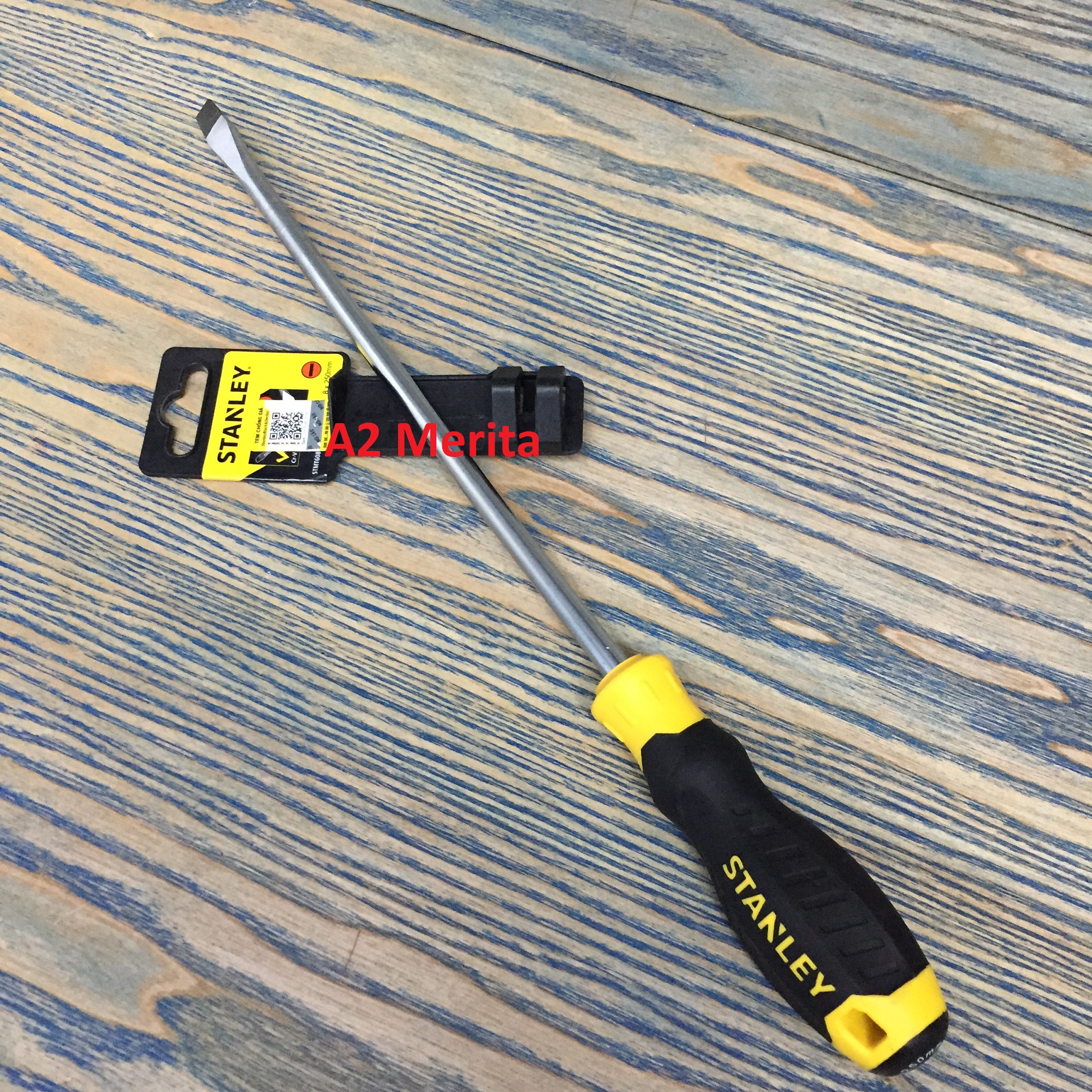Tua vít dẹp 8x250mm có từ stanley stmt60833-8