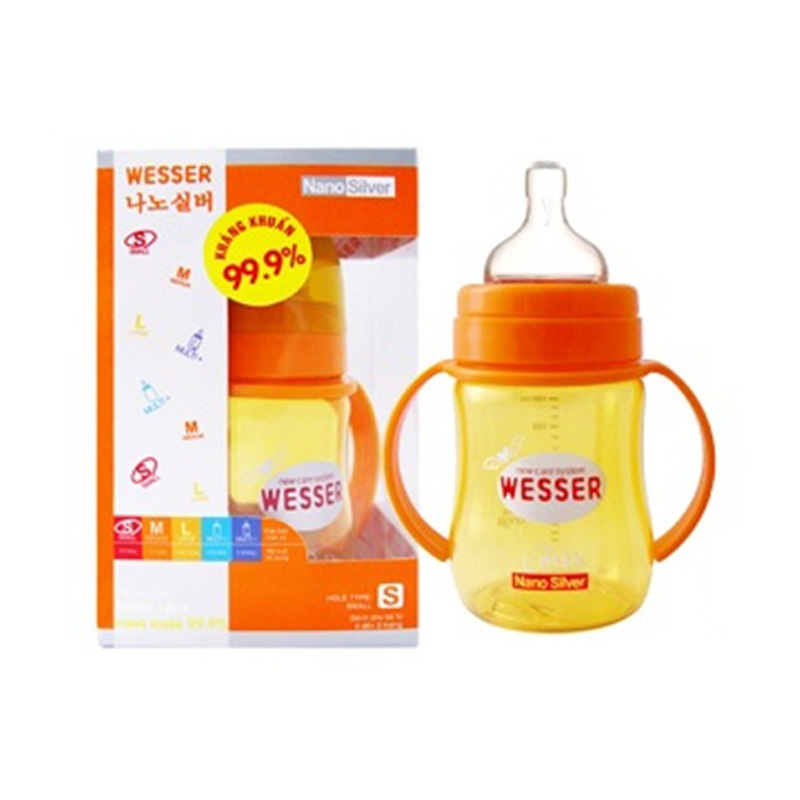 Bình sữa Nano Wesser (cổ rộng)