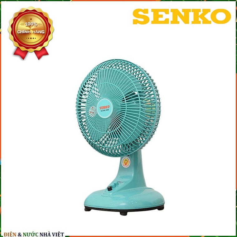 QUẠT SENKO B102 MINI PHÙ HỢP ĐỂ BÀN ( MÀU NGẪU NHIÊN - TIẾT KIỆM KHÔNG GIAN - CÓ 2 TỐC ĐỘ )
