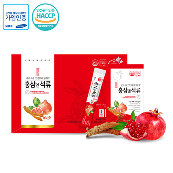 Nước hồng sâm lựu Collagen Daedong