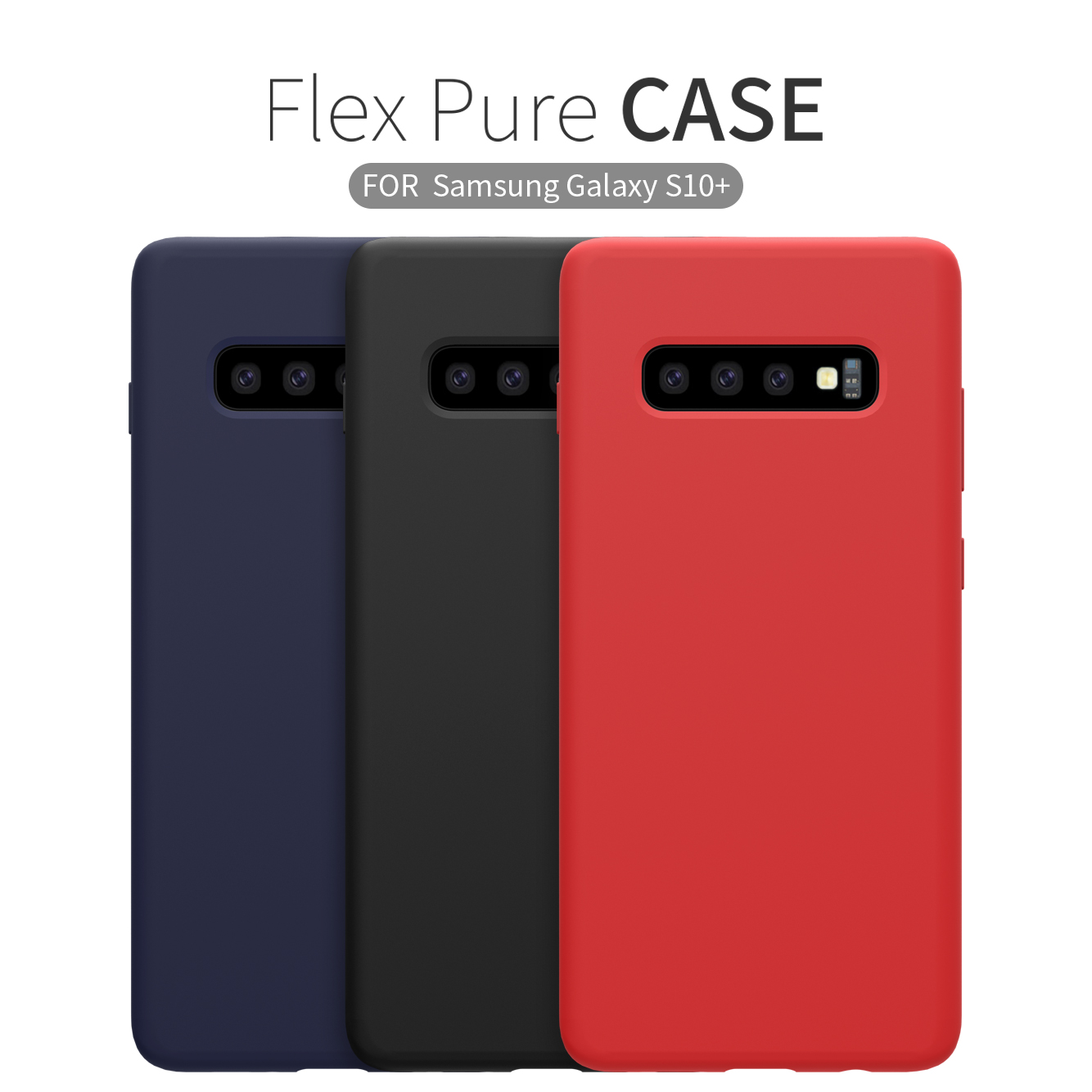 Ốp lưng SamSung Galaxy S10 Plus Nillkin Flex chính hãng