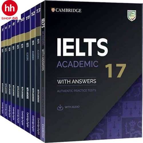 Sách - ielts cambridge combo 11 cuốn - academic . tặng kèm giấy thi ielts