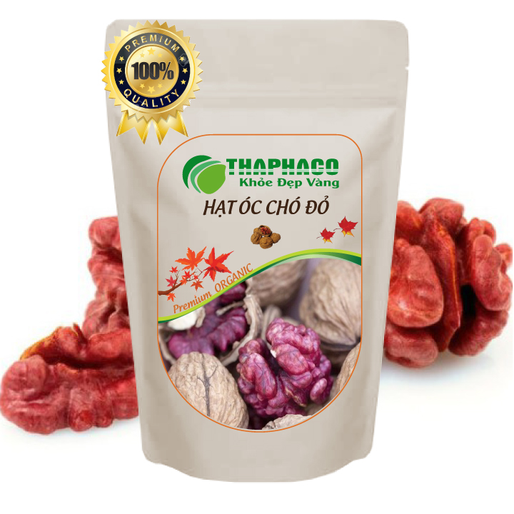 Hạt óc chó đỏ còn vỏ, bổ dưỡng, tốt cho sức khỏe 100g thaphaco