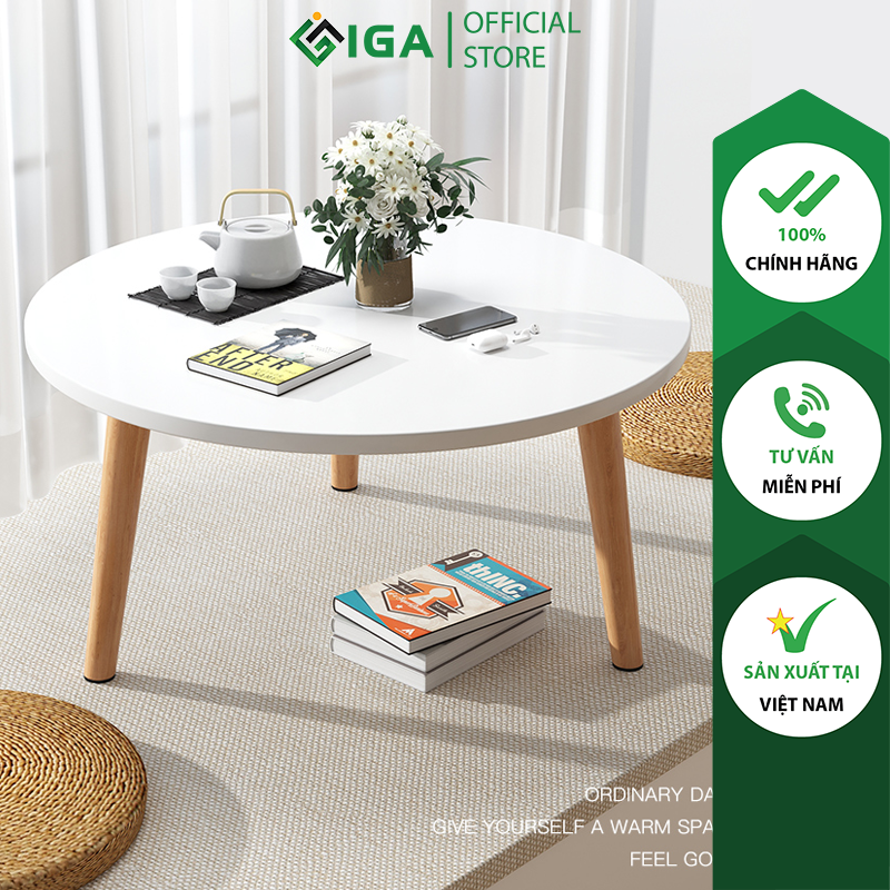 Bàn trà bàn cafe ngồi bệt phong cách bắc âu -  GP74