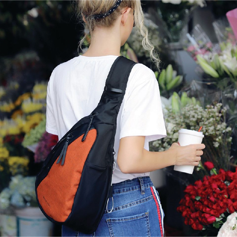 Túi Sling bag chống trộm Sherpani Esprit at chống thấm nước tốt, thiết kế độc đáo_ Bảo hành 12 tháng 4