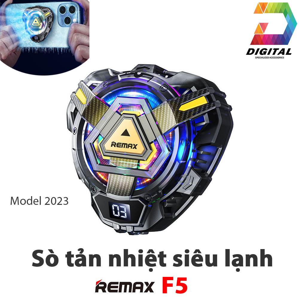 Sò Lạnh Tản Nhiệt Siêu Nhanh Cho Điện Thoại Remax F5 Chính Hãng