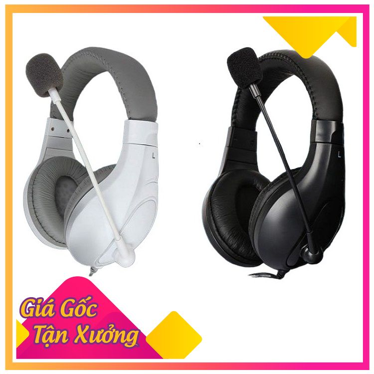 Tai nghe chụp tai chuyên dụng A566 mic thoại bắt giọng tốt - Phụ Kiện 365 (Màu Ngẫu Nhiên)