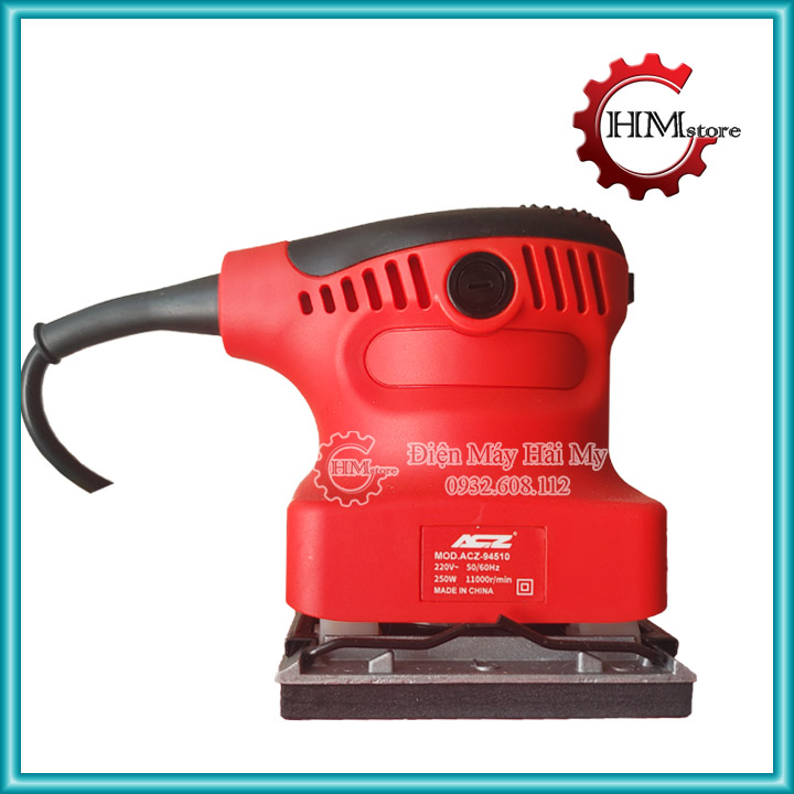 Máy chà nhám gỗ ACZ 94510 vuông / Công suất 220w / Máy chà nhám vuông, máy chà nhám rung / Kích thước giấy 100mm x110mm - HẢI MY STORE