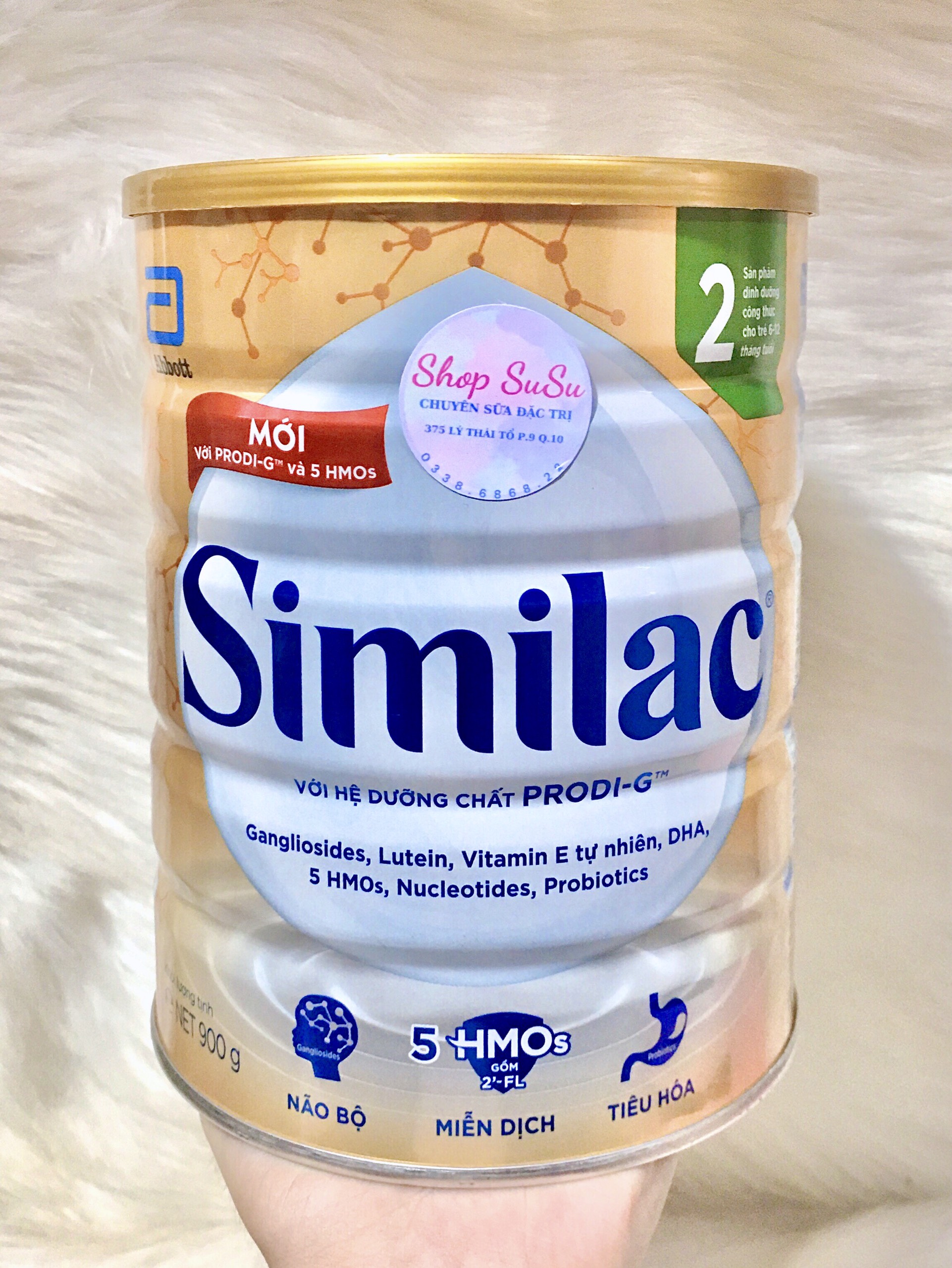 Sữa similac hmo số 2 900g dành cho bé từ 6-12 tháng