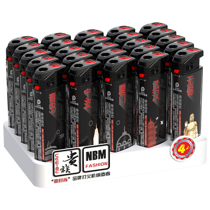 Bật lửa khò nbm x8, hộp quẹt khè điện tử gas nbm x8 sang trọng quý phái đẳng cấp