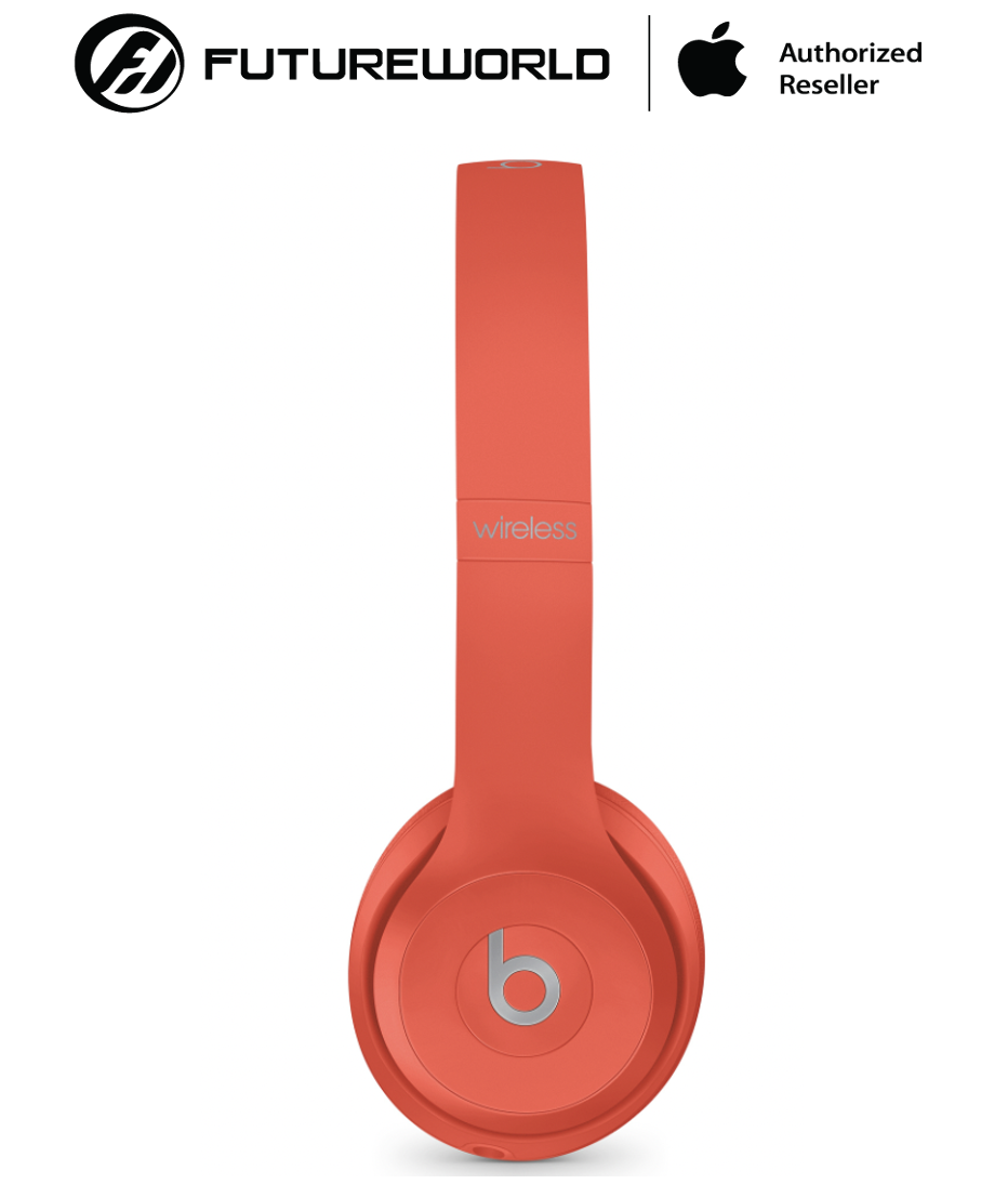TET 2021 Beats Solo3 Wireless Headphones - RED MX472PA A - 100% Original,