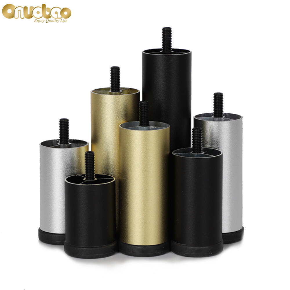 Onuobao  Đồ Chân M8 Vít Điều Chỉnh Hợp Kim Nhôm Sofa Chân Dành Cho Chân Bàn Đồ Nội Thất Lớn Lên Chân Chân Đế Tủ Lạnh Máy Giặt chân 1 Cái