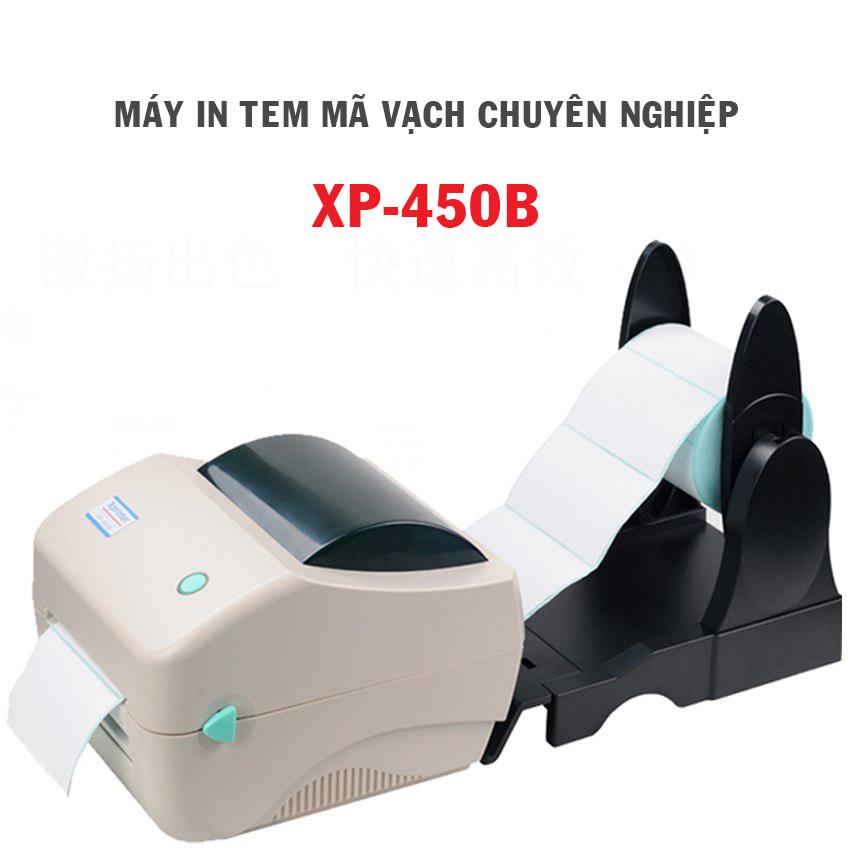 Máy in mã vạch nhiệt khổ lớn XP450B