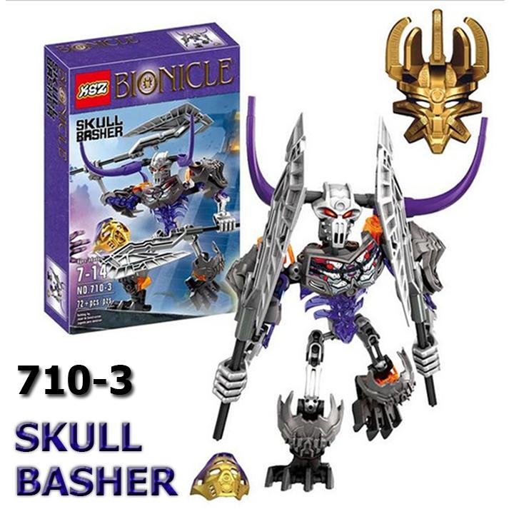 [HCM]Đồ chơi ghép hình Lego Bionicle 710-3 Skull Basher (74 chi tiết) - New4all