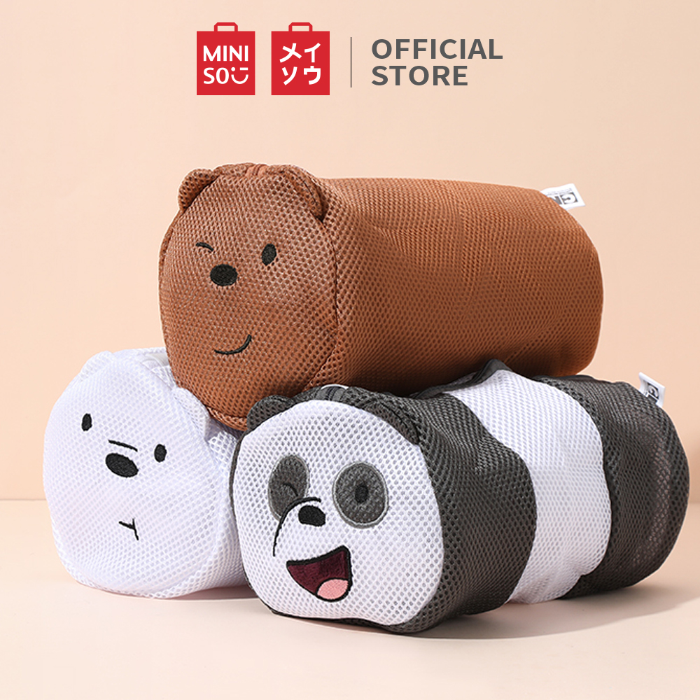 Túi giặt hình chữ nhật Miniso We Bare Bears Laundry Bag, Ramdom Pick