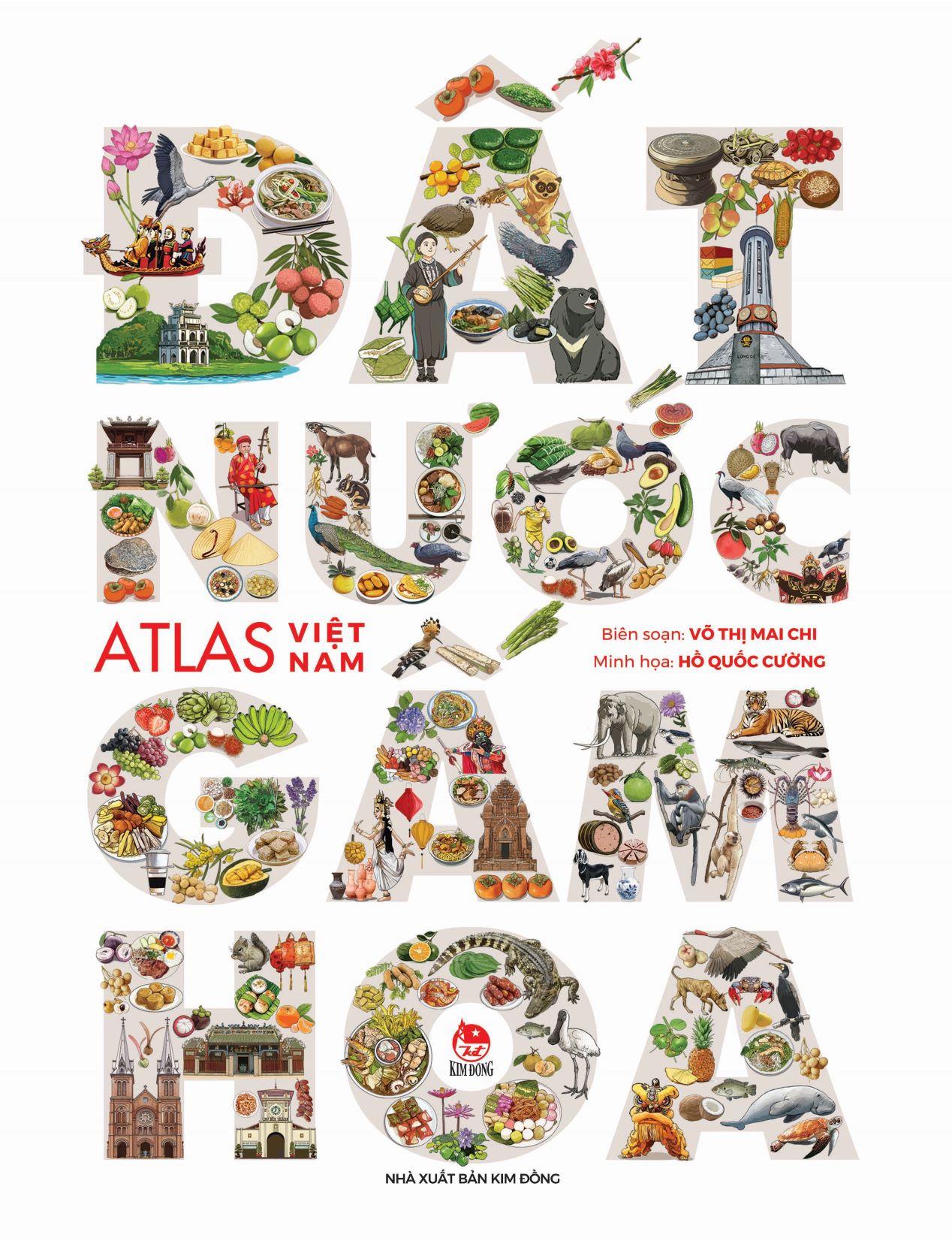 Kim đồng - đất nước gấm hoa - atlas việt nam