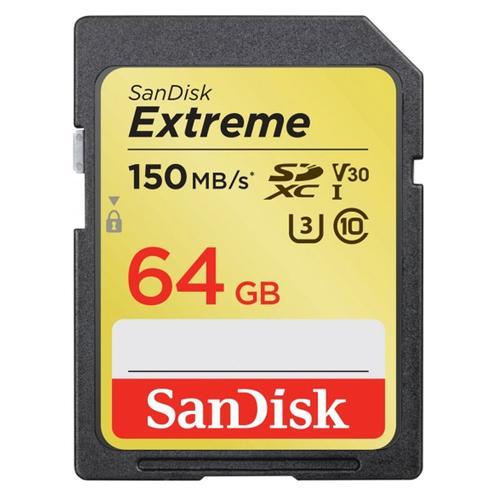 Thẻ nhớ SD sandisk Extreme 64GB U3 SDXC 150Mb/s 600x