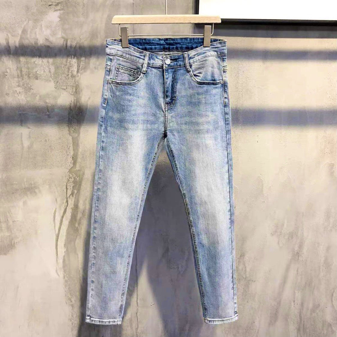 QUẦN JEAN NAM CAO CẤP LB CO GIÃN DÁNG ÔM SKYNNY FORM CHUẨN - DÀI 92CM
