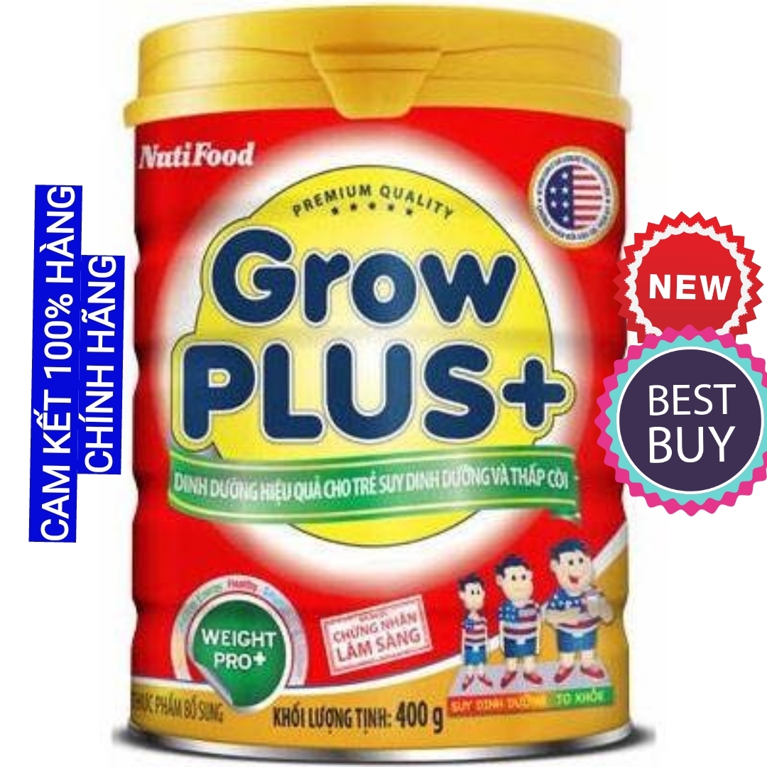 sữa bột Grow plus+ nutifood 900g chính hãng date mới nhất