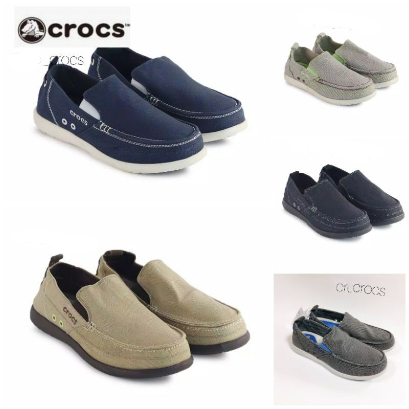 GIÀY VẢI CHỐNG HÔI CHÂN CROCS WALU ACCENT CANVAS CHO NAM