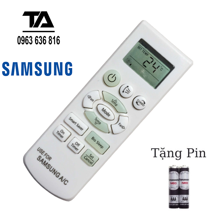 [FREESHIP] Remote Điều khiển điều hòa SAMSUNG TP14068 - HÀNG TỐT
