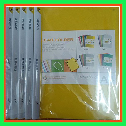 Bìa cây rút gáy q311/q324 đủ màu-vpp thanh tú