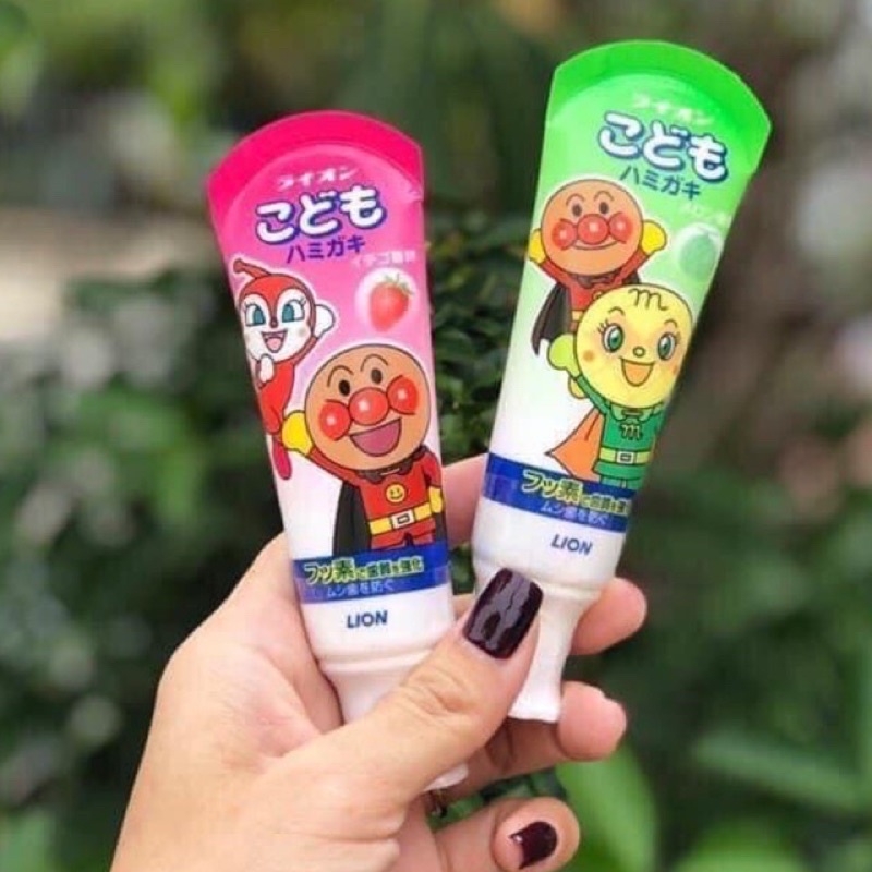 Kem đánh răng lion kid dành cho trẻ em