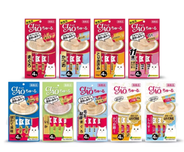 Ciao Churu - snack/ bánh thưởng cho mèo (hàng Thái)