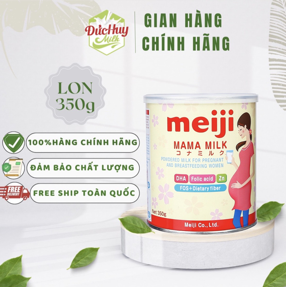 Sữa bột Meiji Mama Lon 350g Dành cho mẹ bầu