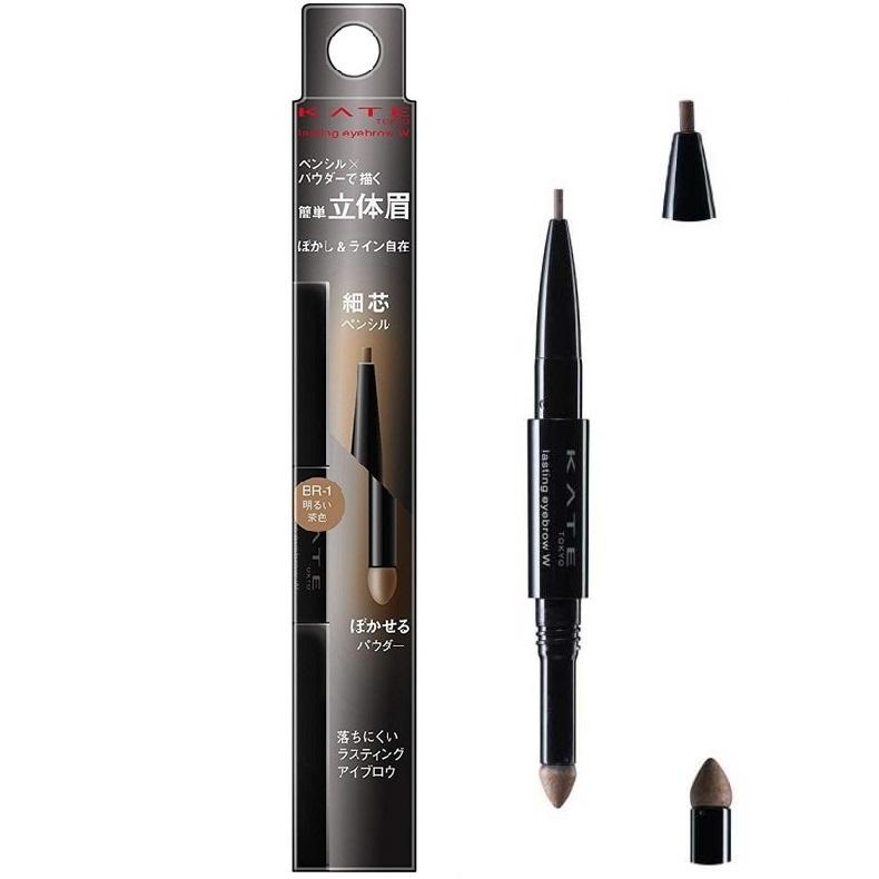 Bút kẻ mày và bột tán mày Kanebo Kate Lasting Eyebrow W (SL) - Nhật Bản