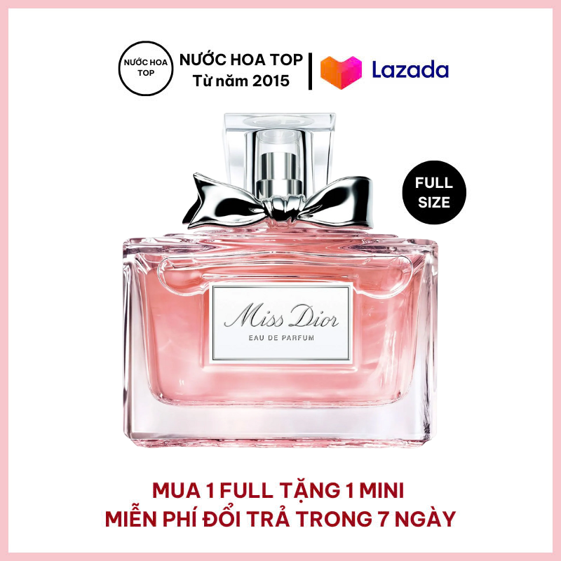  Nước hoa nữ Miss Dior Eau De Parfum  miss hồng _ander Hạt tiêu hồng Phong cách 