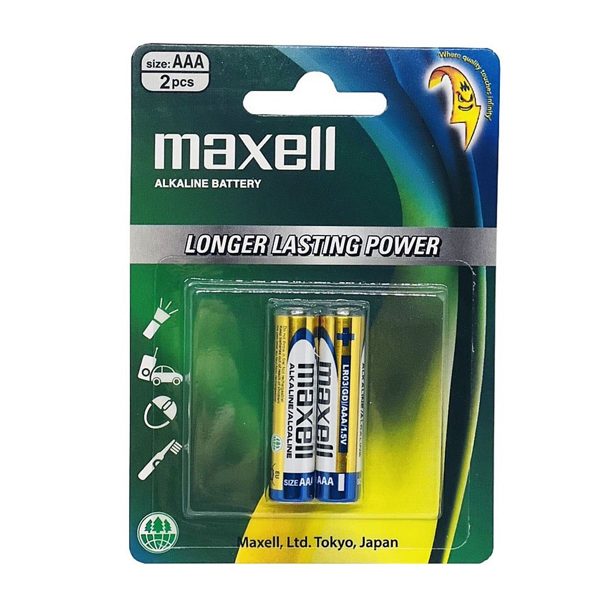 Pin maxell alkaline aa/aaa