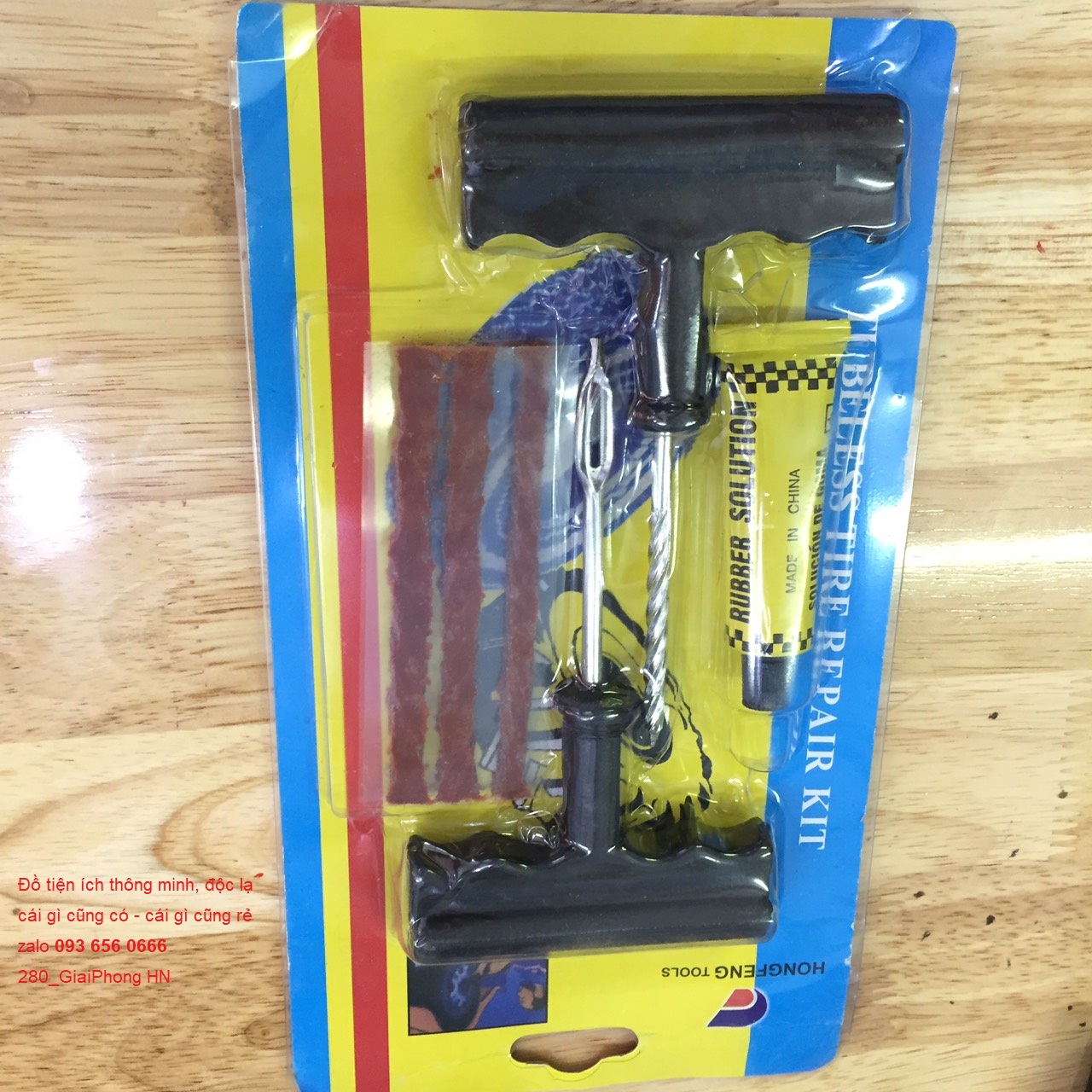 Bộ sửa lốp ô tô - Bộ vá lốp nhanh