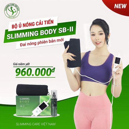 Bộ ủ nóng tan mỡ slimming body - bí quyết eo thon