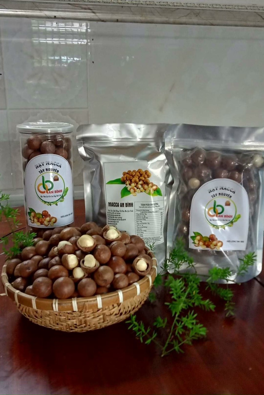 1kg hạt mắc ca nứt vỏ daklak, hạt thơm bùi